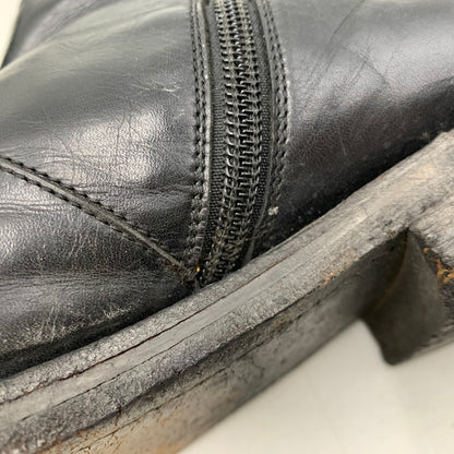 【現状渡し品】【メンズ】 N.HOOLYWOOD エヌハリウッド 460 SIDE ZIP LEATHER BOOTS サイド ジップ レザー ブーツ シューズ 靴 164-260819-cs-07-izu サイズ：M カラー：ブラック 万代Net店