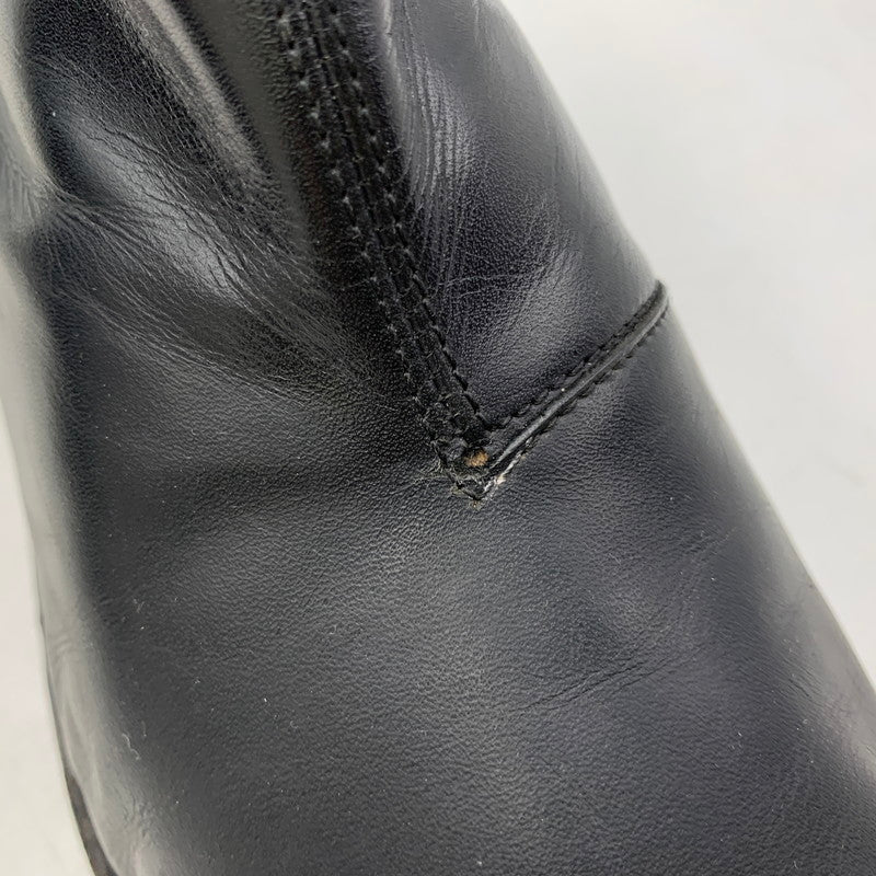 【現状渡し品】【メンズ】 N.HOOLYWOOD エヌハリウッド 460 SIDE ZIP LEATHER BOOTS サイド ジップ レザー ブーツ シューズ 靴 164-260819-cs-07-izu サイズ：M カラー：ブラック 万代Net店