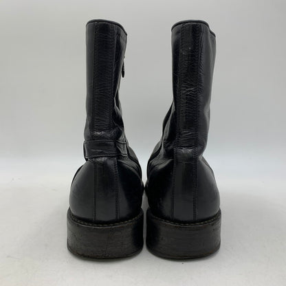 【現状渡し品】【メンズ】 N.HOOLYWOOD エヌハリウッド 460 SIDE ZIP LEATHER BOOTS サイド ジップ レザー ブーツ シューズ 靴 164-260819-cs-07-izu サイズ：M カラー：ブラック 万代Net店