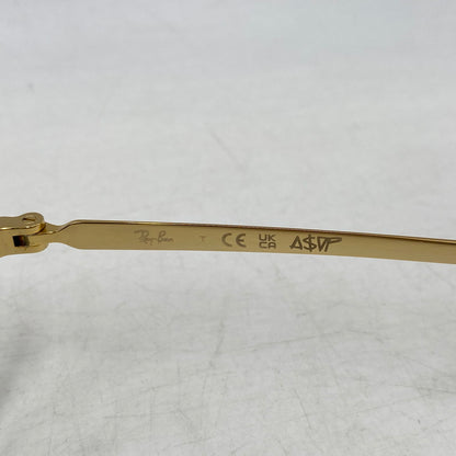 【中古品】【メンズ/レディース】 Ray-Ban レイバン × A$AP ROCKY エイサップ ロッキー SUNGLASSES RB3929 サングラス 203-260820-as-17-izu サイズ：54□20-145 カラー：ゴールド 万代Net店