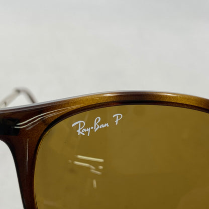 【中古品】【メンズ/レディース】 Ray-Ban レイバン SUNGLASSES RB4334D サングラス 203-260820-as-18-izu サイズ：55□19-145 カラー：ブラウン×ゴールド 万代Net店
