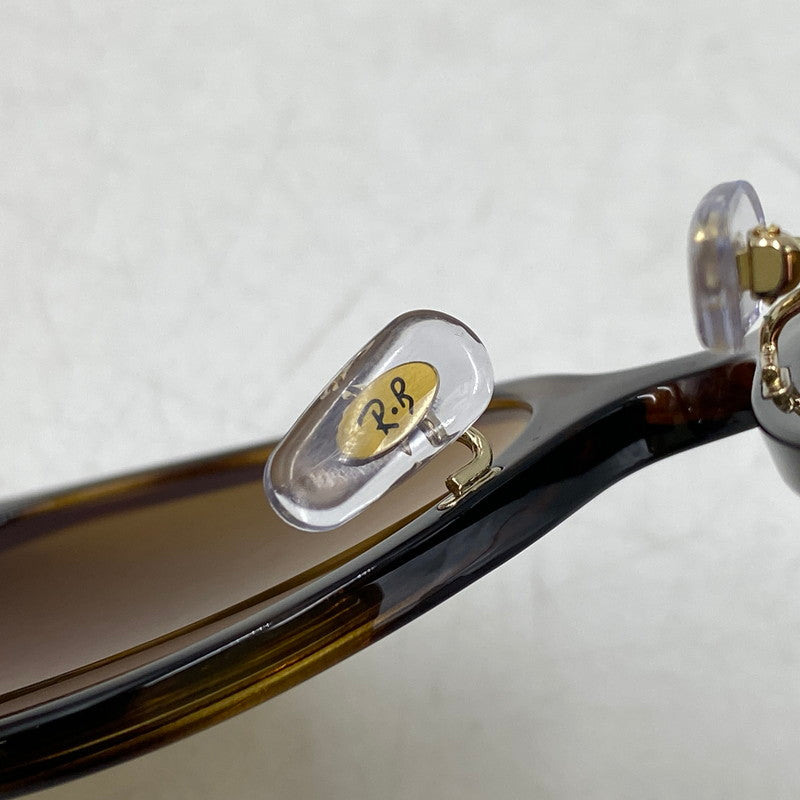 【中古品】【メンズ/レディース】 Ray-Ban レイバン SUNGLASSES RB4334D サングラス 203-260820-as-18-izu サイズ：55□19-145 カラー：ブラウン×ゴールド 万代Net店