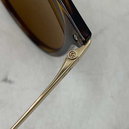 【中古品】【メンズ/レディース】 Ray-Ban レイバン SUNGLASSES RB4334D サングラス 203-260820-as-18-izu サイズ：55□19-145 カラー：ブラウン×ゴールド 万代Net店