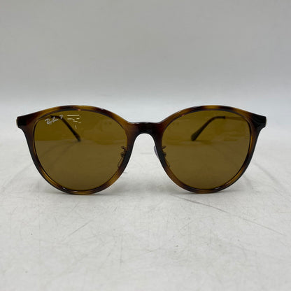 【中古品】【メンズ/レディース】 Ray-Ban レイバン SUNGLASSES RB4334D サングラス 203-260820-as-18-izu サイズ：55□19-145 カラー：ブラウン×ゴールド 万代Net店