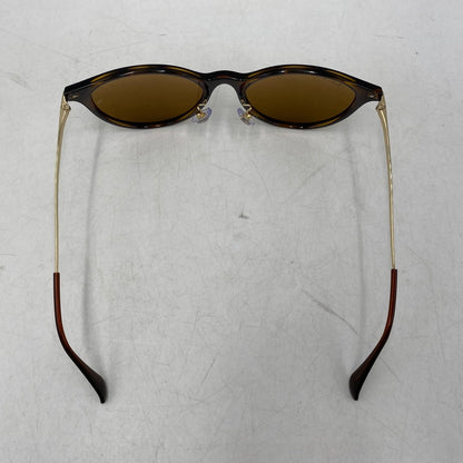 【中古品】【メンズ/レディース】 Ray-Ban レイバン SUNGLASSES RB4334D サングラス 203-260820-as-18-izu サイズ：55□19-145 カラー：ブラウン×ゴールド 万代Net店