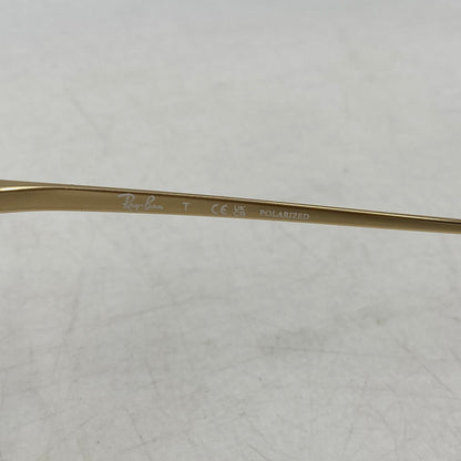 【中古品】【メンズ/レディース】 Ray-Ban レイバン SUNGLASSES RB4334D サングラス 203-260820-as-18-izu サイズ：55□19-145 カラー：ブラウン×ゴールド 万代Net店