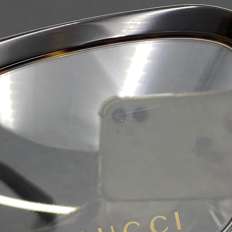 【中古品】【メンズ/レディース】 GUCCI グッチ SQUARE SUNGLASSES GG2071OL スクエア サングラス メガネ 183-260820-as-13-izu サイズ：52□22-145 カラー：ブラウン系 万代Net店