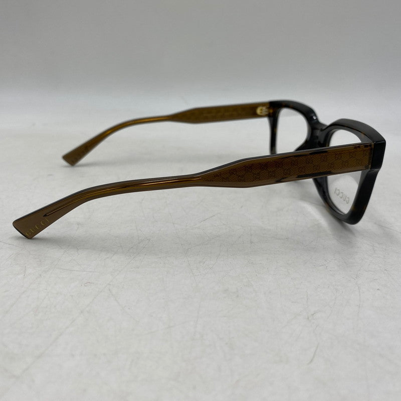 【中古品】【メンズ/レディース】 GUCCI グッチ SQUARE SUNGLASSES GG2071OL スクエア サングラス メガネ 183-260820-as-13-izu サイズ：52□22-145 カラー：ブラウン系 万代Net店