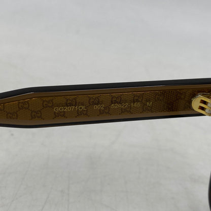【中古品】【メンズ/レディース】 GUCCI グッチ SQUARE SUNGLASSES GG2071OL スクエア サングラス メガネ 183-260820-as-13-izu サイズ：52□22-145 カラー：ブラウン系 万代Net店