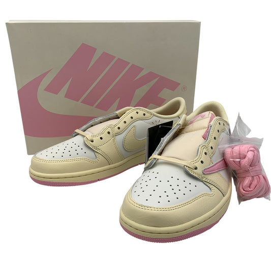 【中古美品】【メンズ】 NIKE ナイキ×TRAVIS SCOTT トラヴィス スコット IQ7604-100 AIR JORDAN 1 RETRO LOW OG エア ジョーダン ワン レトロ ロー オリジナル スニーカー シューズ 靴 160-260819-cs-09-izu サイズ：27.0cm カラー：MUSLIN/SHY PINK-SAIL 万代Net店