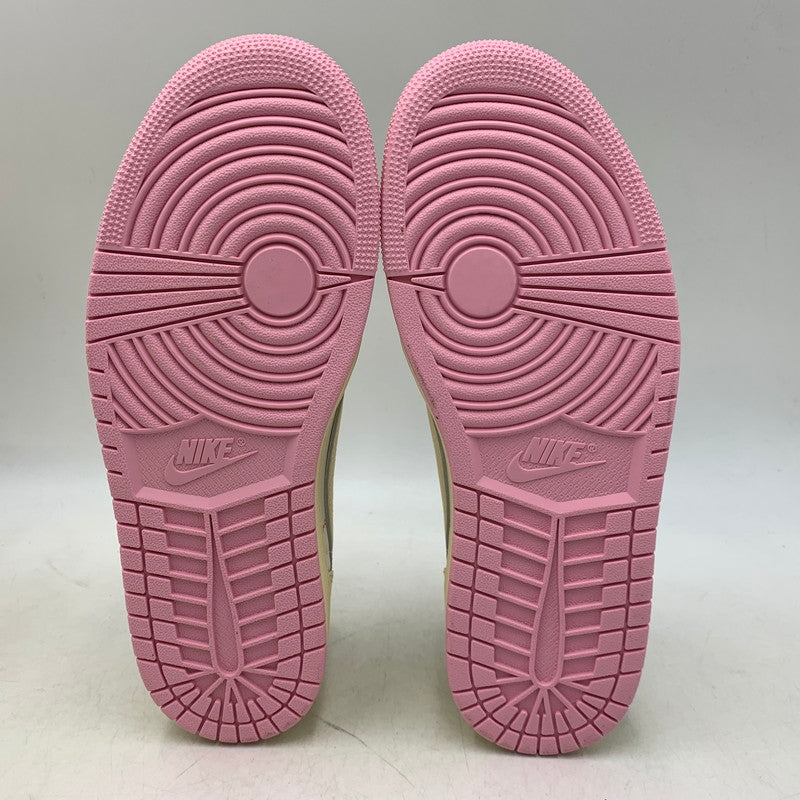 【中古美品】【メンズ】 NIKE ナイキ×TRAVIS SCOTT トラヴィス スコット IQ7604-100 AIR JORDAN 1 RETRO LOW OG エア ジョーダン ワン レトロ ロー オリジナル スニーカー シューズ 靴 160-260819-cs-09-izu サイズ：27.0cm カラー：MUSLIN/SHY PINK-SAIL 万代Net店