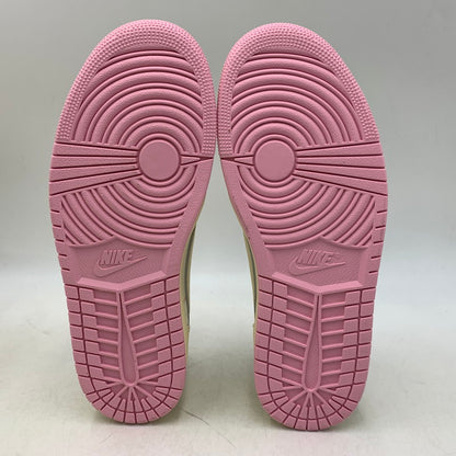 【中古美品】【メンズ】 NIKE ナイキ×TRAVIS SCOTT トラヴィス スコット IQ7604-100 AIR JORDAN 1 RETRO LOW OG エア ジョーダン ワン レトロ ロー オリジナル スニーカー シューズ 靴 160-260819-cs-09-izu サイズ：27.0cm カラー：MUSLIN/SHY PINK-SAIL 万代Net店