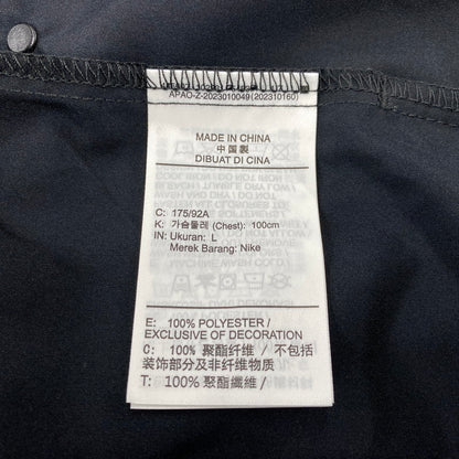 【中古品】【メンズ】 NIKE ナイキ DRI-FIT FORM GFX TRAINING WIND JACKET IM3608-010 トレーニング ウインドジャケット 148-260829-as-05-izu サイズ：L カラー：ブラック 万代Net店