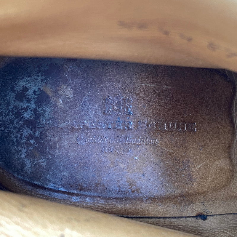 【現状渡し品】【メンズ】 BUDAPESTER SCHUHE ブダペスターシューズ モンクストラップ スエードチャッカブーツ 靴 164-260820-as-10-izu サイズ：8 1/2 カラー：カーキ 万代Net店