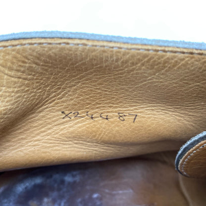 【現状渡し品】【メンズ】 BUDAPESTER SCHUHE ブダペスターシューズ モンクストラップ スエードチャッカブーツ 靴 164-260820-as-10-izu サイズ：8 1/2 カラー：カーキ 万代Net店