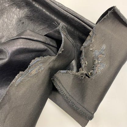 【現状渡し品】【メンズ】 MNML ミニマル FAKE LEATHER FLARE PANTS フェイク レザー フレア パンツ ボトムス 153-260831-kh-05-izu サイズ：32 カラー：ブラック 万代Net店