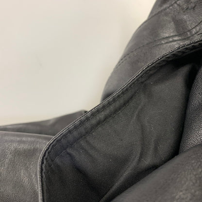 【現状渡し品】【メンズ】 MNML ミニマル FAKE LEATHER FLARE PANTS フェイク レザー フレア パンツ ボトムス 153-260831-kh-05-izu サイズ：32 カラー：ブラック 万代Net店