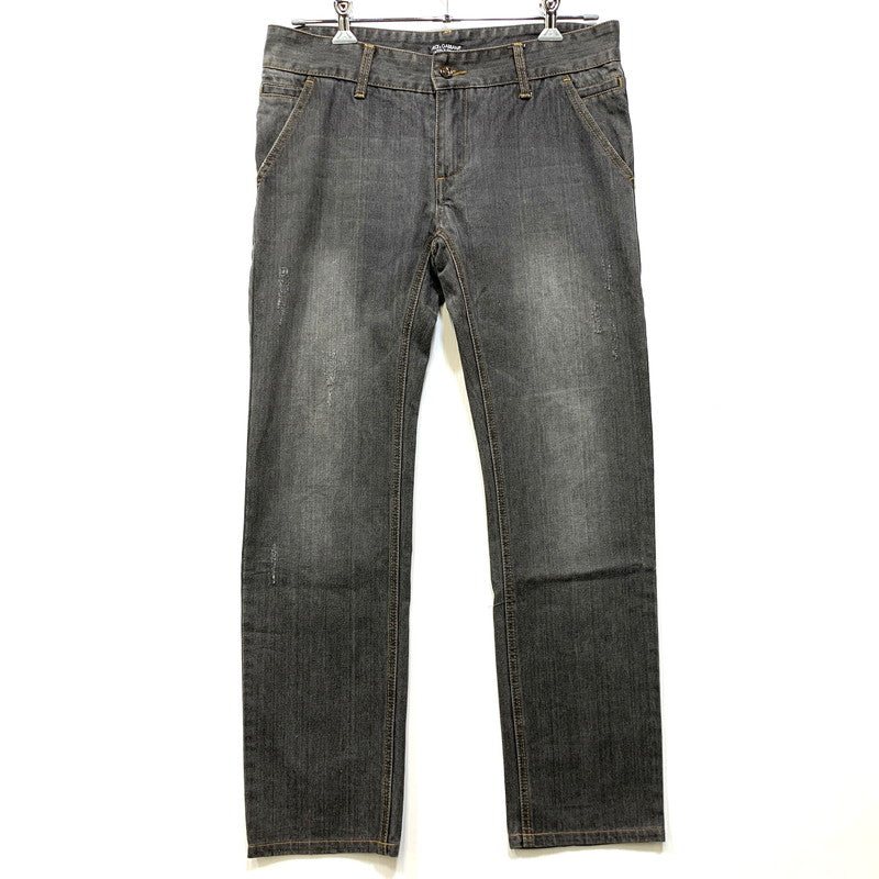 【中古品】【メンズ】 DOLCE&GABBANA ドルチェアンドガッバーナ 14CLASSIC DAMAGE DENIM PANTS ダメージ デニム パンツ ボトムス 152-260831-kh-04-izu サイズ：50 カラー：グレー系 万代Net店