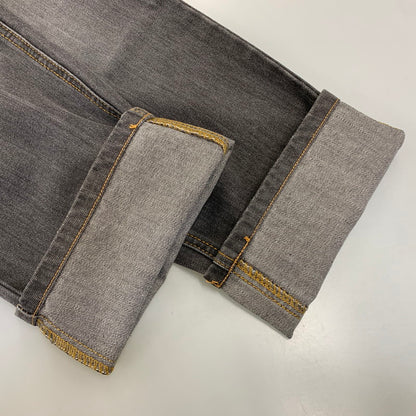 【中古品】【メンズ】 DOLCE&GABBANA ドルチェアンドガッバーナ 14CLASSIC DAMAGE DENIM PANTS ダメージ デニム パンツ ボトムス 152-260831-kh-04-izu サイズ：50 カラー：グレー系 万代Net店