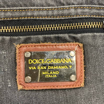 【中古品】【メンズ】 DOLCE&GABBANA ドルチェアンドガッバーナ 14CLASSIC DAMAGE DENIM PANTS ダメージ デニム パンツ ボトムス 152-260831-kh-04-izu サイズ：50 カラー：グレー系 万代Net店