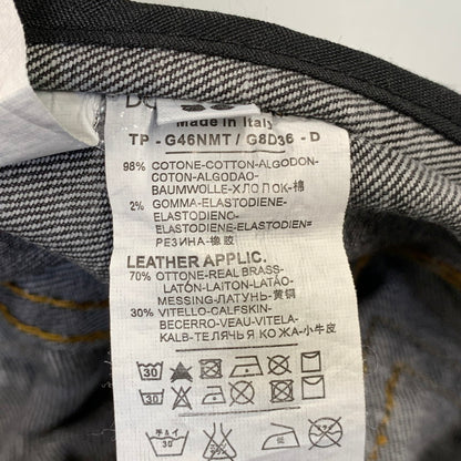 【中古品】【メンズ】 DOLCE&GABBANA ドルチェアンドガッバーナ 14CLASSIC DAMAGE DENIM PANTS ダメージ デニム パンツ ボトムス 152-260831-kh-04-izu サイズ：50 カラー：グレー系 万代Net店