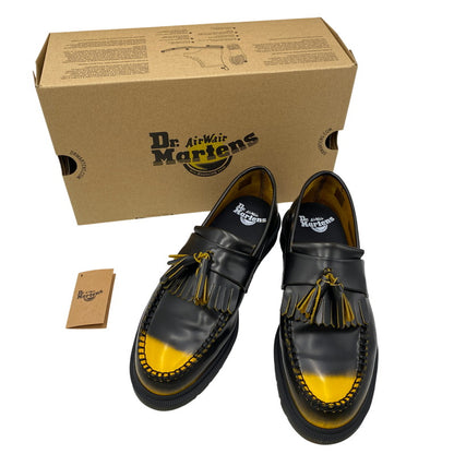 【中古品】【メンズ】 Dr.Martens ドクターマーチン ADRIAN TASSEL LOAFER 14573003 エイドリアン タッセルローファー 靴 164-260820-as-06-izu サイズ：UK7 カラー：BLACK＋DMS YELLOW 万代Net店