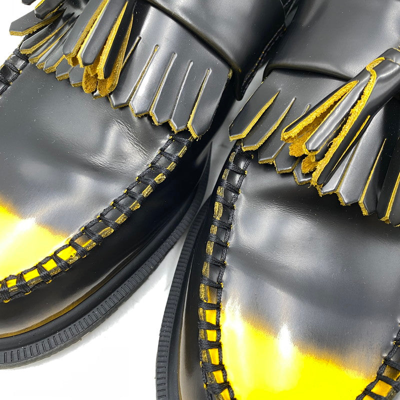 【中古品】【メンズ】 Dr.Martens ドクターマーチン ADRIAN TASSEL LOAFER 14573003 エイドリアン タッセルローファー 靴 164-260820-as-06-izu サイズ：UK7 カラー：BLACK＋DMS YELLOW 万代Net店