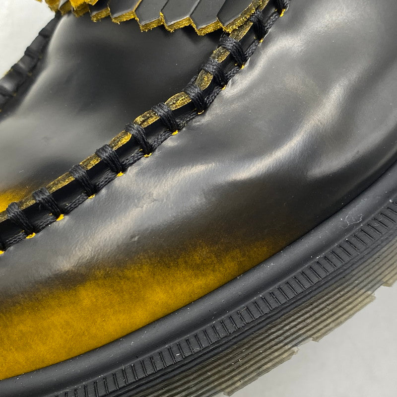 【中古品】【メンズ】 Dr.Martens ドクターマーチン ADRIAN TASSEL LOAFER 14573003 エイドリアン タッセルローファー 靴 164-260820-as-06-izu サイズ：UK7 カラー：BLACK＋DMS YELLOW 万代Net店