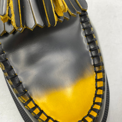 【中古品】【メンズ】 Dr.Martens ドクターマーチン ADRIAN TASSEL LOAFER 14573003 エイドリアン タッセルローファー 靴 164-260820-as-06-izu サイズ：UK7 カラー：BLACK＋DMS YELLOW 万代Net店