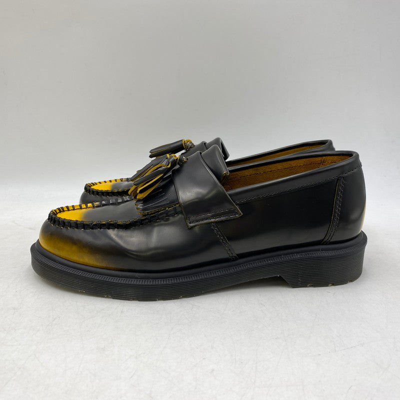 【中古品】【メンズ】 Dr.Martens ドクターマーチン ADRIAN TASSEL LOAFER 14573003 エイドリアン タッセルローファー 靴 164-260820-as-06-izu サイズ：UK7 カラー：BLACK＋DMS YELLOW 万代Net店
