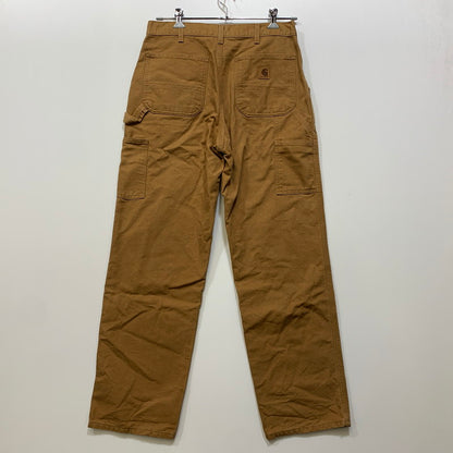 【中古品】【メンズ】 CARHARTT カーハート B11-BRN メキシコ製 LOOSE ORIGINAL FIT DUCK PAINTER PANTS ルーズ オリジナル フィット ダック ペインター パンツ ボトムス 157-260831-kh-10-izu サイズ：32×32 カラー：ブラウン 万代Net店