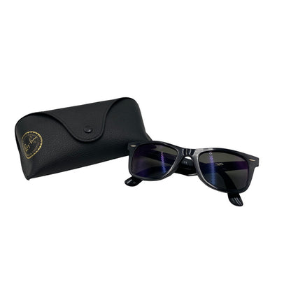 【中古品】【メンズ/レディース】 Ray-Ban レイバン SUNGLASSES RB2140-F サングラス 203-260903-as-19-izu サイズ：52□22-150 カラー：ブラック 万代Net店