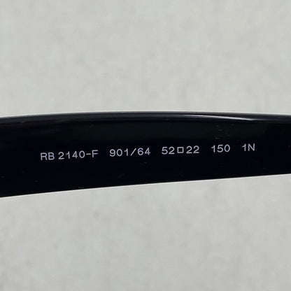 【中古品】【メンズ/レディース】 Ray-Ban レイバン SUNGLASSES RB2140-F サングラス 203-260903-as-19-izu サイズ：52□22-150 カラー：ブラック 万代Net店