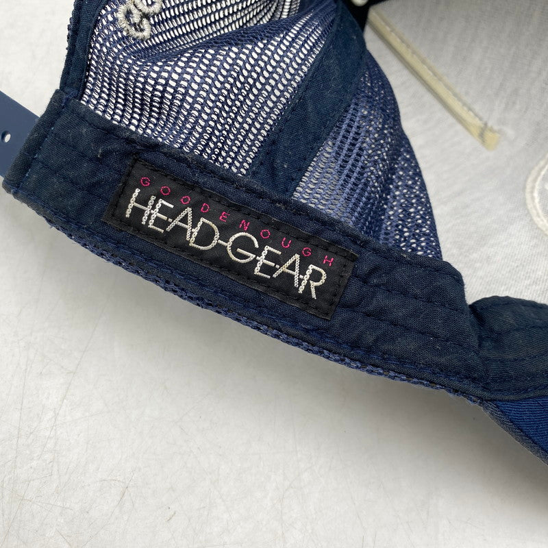 【中古品】【メンズ/レディース】 GOODENOUGH グッドイナフ HEAD-GEAR LOGO MESH CAP ロゴ メッシュキャップ 帽子 185-260820-as-05-izu サイズ：F カラー：ネイビー 万代Net店