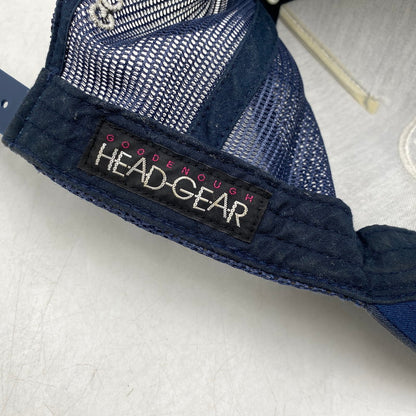 【中古品】【メンズ/レディース】 GOODENOUGH グッドイナフ HEAD-GEAR LOGO MESH CAP ロゴ メッシュキャップ 帽子 185-260820-as-05-izu サイズ：F カラー：ネイビー 万代Net店