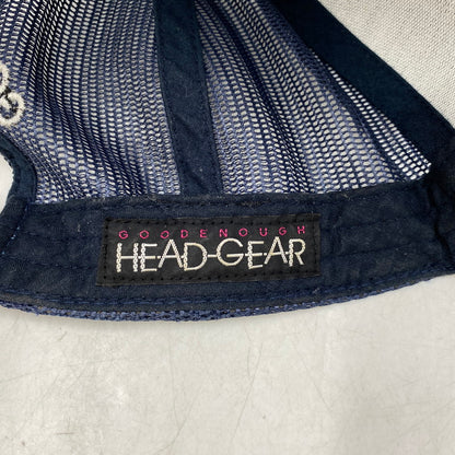【中古品】【メンズ/レディース】 GOODENOUGH グッドイナフ HEAD-GEAR LOGO MESH CAP ロゴ メッシュキャップ 帽子 185-260820-as-05-izu サイズ：F カラー：ネイビー 万代Net店