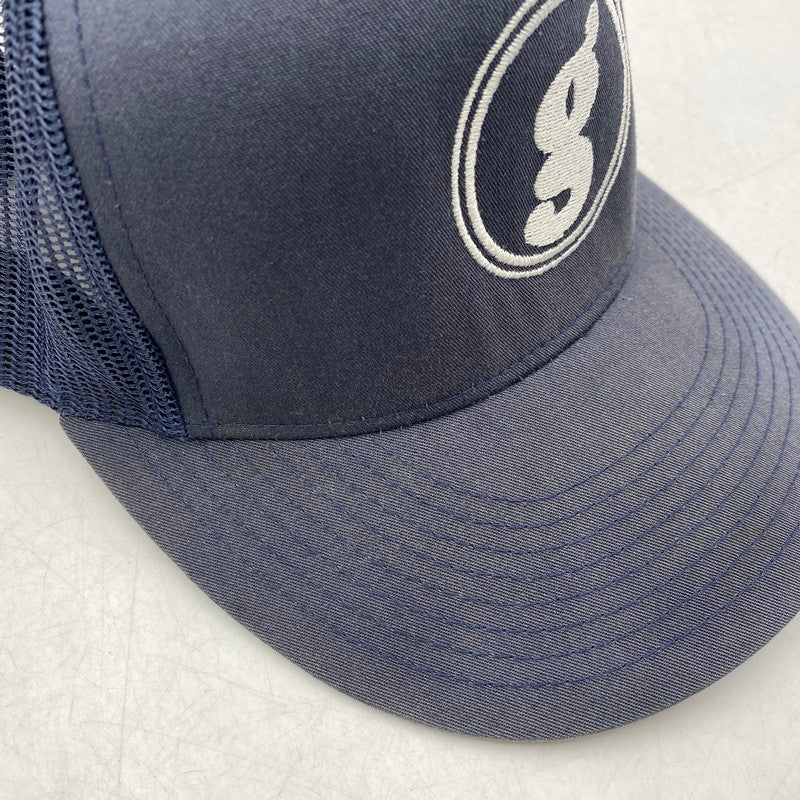 【中古品】【メンズ/レディース】 GOODENOUGH グッドイナフ HEAD-GEAR LOGO MESH CAP ロゴ メッシュキャップ 帽子 185-260820-as-05-izu サイズ：F カラー：ネイビー 万代Net店