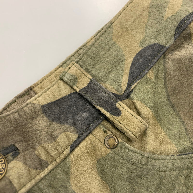 【中古品】【メンズ】 HARLEY-DAVIDSON ハーレーダビッドソン SUEDE HALF PANTS スエード ハーフ パンツ ボトムス 157-260831-kh-11-izu サイズ：S カラー：マルチ 万代Net店