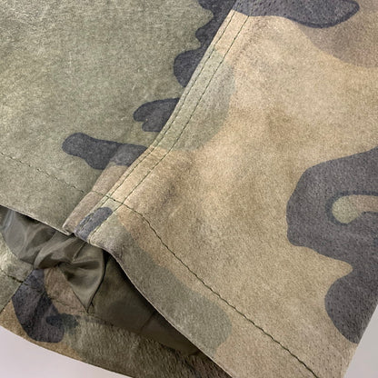 【中古品】【メンズ】 HARLEY-DAVIDSON ハーレーダビッドソン SUEDE HALF PANTS スエード ハーフ パンツ ボトムス 157-260831-kh-11-izu サイズ：S カラー：マルチ 万代Net店