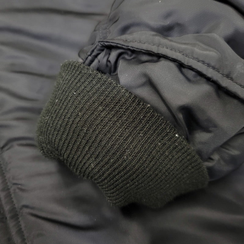 【中古品】【メンズ】 ALPHA INDUSTRIES アルファインダストリーズ N-3B FLIGHT JACKET 20094-8275 フライトジャケット 145-260903-as-05-izu サイズ：4L カラー：ブラック 万代Net店