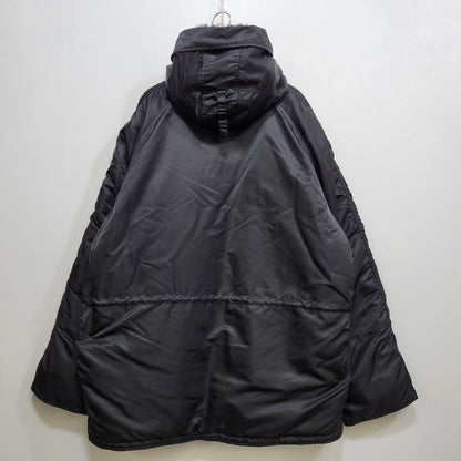 【中古品】【メンズ】 ALPHA INDUSTRIES アルファインダストリーズ N-3B FLIGHT JACKET 20094-8275 フライトジャケット 145-260903-as-05-izu サイズ：4L カラー：ブラック 万代Net店