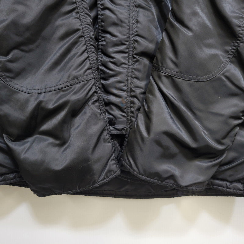 【中古品】【メンズ】 ALPHA INDUSTRIES アルファインダストリーズ N-3B FLIGHT JACKET 20094-8275 フライトジャケット 145-260903-as-05-izu サイズ：4L カラー：ブラック 万代Net店