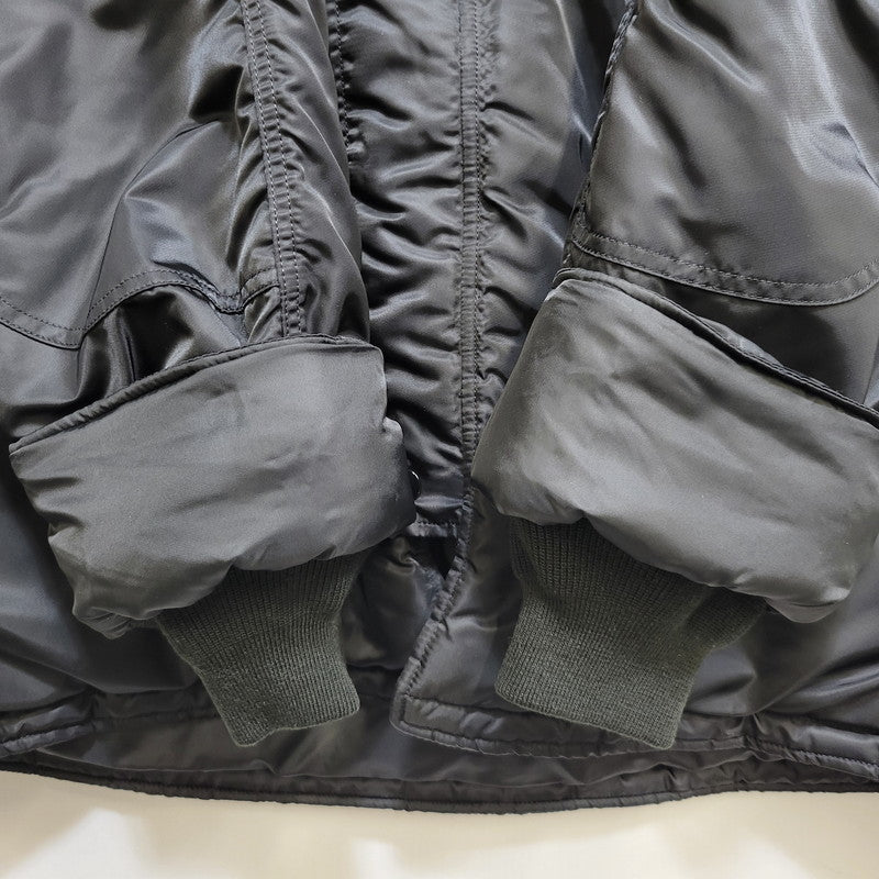 【中古品】【メンズ】 ALPHA INDUSTRIES アルファインダストリーズ N-3B FLIGHT JACKET 20094-8275 フライトジャケット 145-260903-as-05-izu サイズ：4L カラー：ブラック 万代Net店