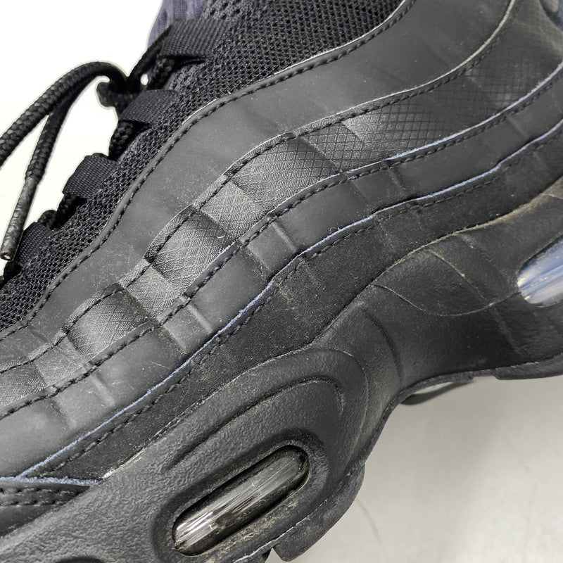 【中古品】【メンズ】 NIKE ナイキ AIR MAX 95 BIG BUBBLE HM8755-001 エア マックス 95 ビッグバブル スニーカー 靴 160-260820-as-09-izu サイズ：27.5cm カラー：BLACK/BLACK-BLACK-ANTHRACITE 万代Net店