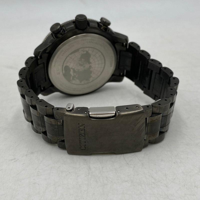【中古品】【メンズ/レディース】 CITIZEN シチズン PROMASTER SKY ECO DRIVE PILOT WATCH H864-006M004 プロマスター スカイ エコドライブ パイロット 腕時計 197-260820-as-19-izu カラー：ブラック系 万代Net店