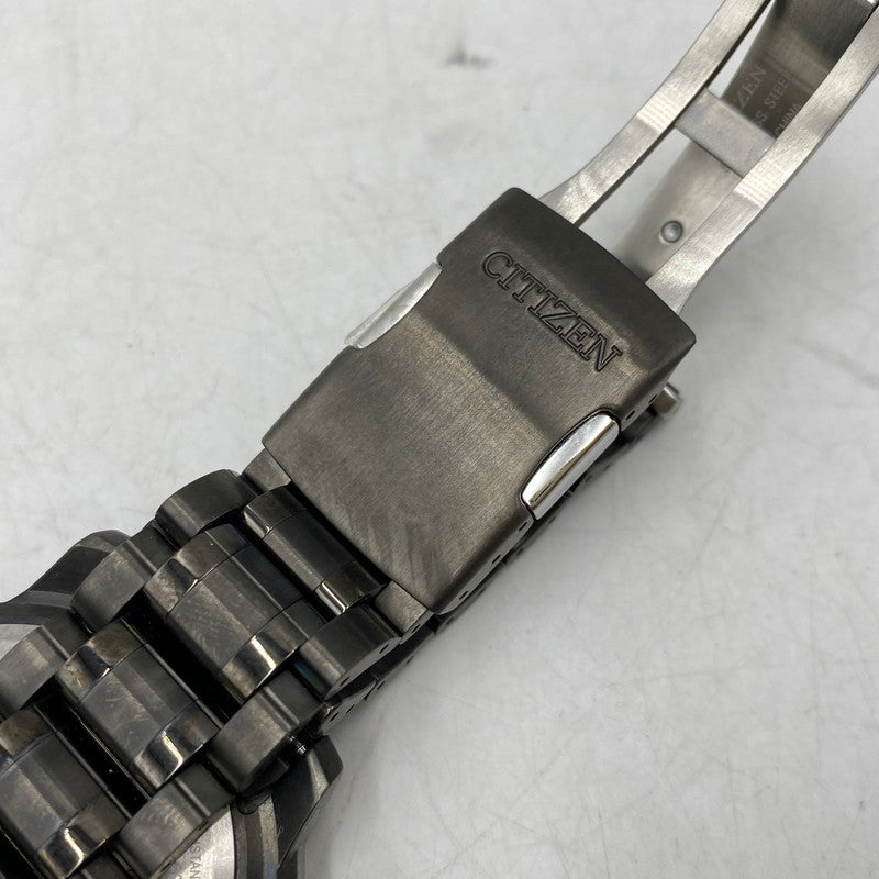 【中古品】【メンズ/レディース】 CITIZEN シチズン PROMASTER SKY ECO DRIVE PILOT WATCH H864-006M004 プロマスター スカイ エコドライブ パイロット 腕時計 197-260820-as-19-izu カラー：ブラック系 万代Net店