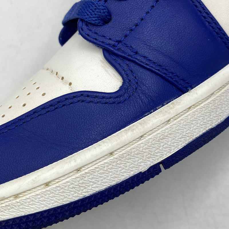 【中古品】【メンズ】 NIKE ナイキ AIR JORDAN 1 RETRO HIGH 332550-406 エアジョーダン 1 レトロ ハイ スニーカー 靴 160-260820-as-07-izu サイズ：27.5cm カラー：DEEP ROYAL BLUE/METALLIC GOLD 万代Net店