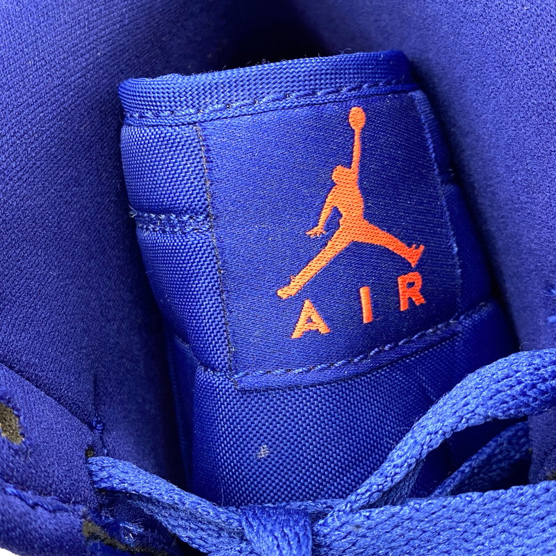 【中古品】【メンズ】 NIKE ナイキ AIR JORDAN 1 RETRO HIGH 332550-406 エアジョーダン 1 レトロ ハイ スニーカー 靴 160-260820-as-07-izu サイズ：27.5cm カラー：DEEP ROYAL BLUE/METALLIC GOLD 万代Net店