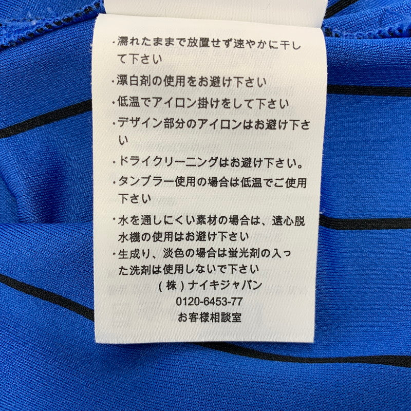 【中古品】【レディース】 NIKE ナイキ 611070-011 2014-15 INTER MILAN HOME SHIRT インテル ミラノ ホーム シャツ トップス 170-260831-kh-01-izu サイズ：L カラー：ブラック×ブルー 万代Net店