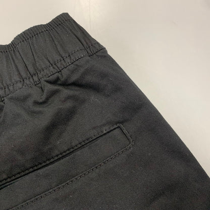 【中古品】【メンズ】 AAPE BY A BATHING APE エーエイプ バイ アベイシングエイプ AAPPTM6945XXN MOONFACE LOGO WOVEN PANTS ムーンフェイス ロゴ ウーブン パンツ 153-260831-kh-03-izu サイズ：S カラー：ブラック 万代Net店